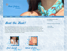 Tablet Screenshot of heatcutters.com